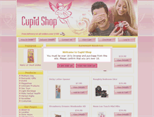 Tablet Screenshot of cupidshop.co.nz